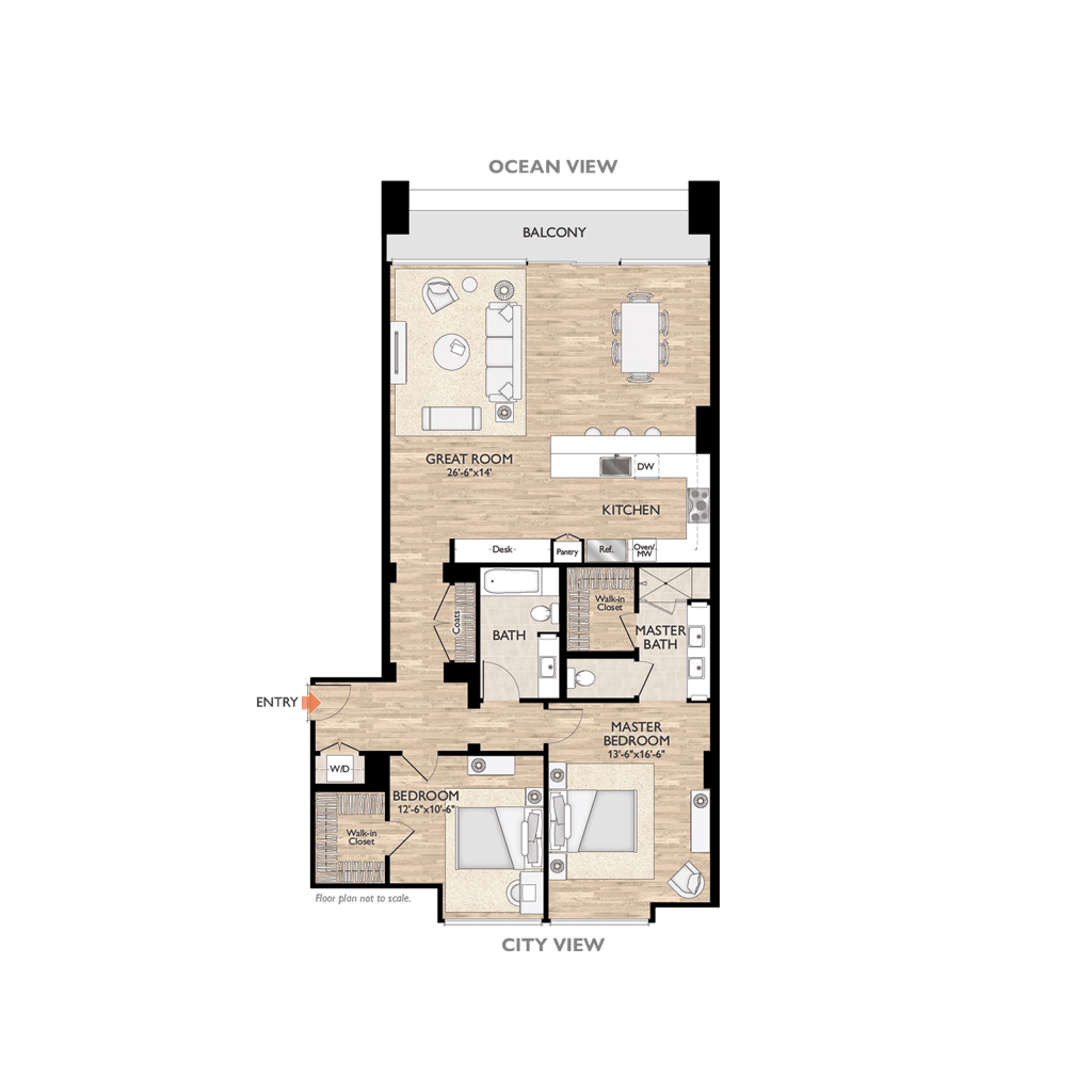 Plan D Floor Plan Diagram